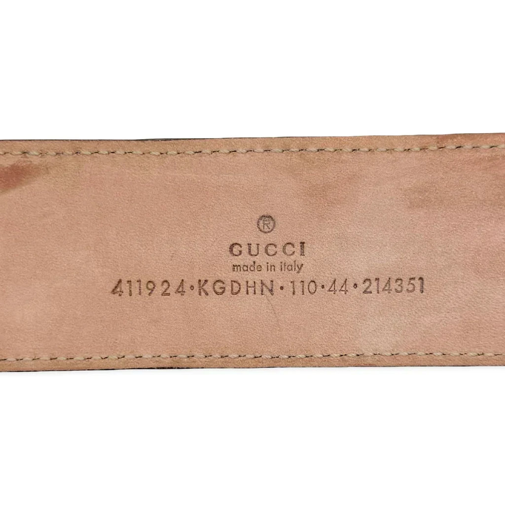 Gucci GG Supreme Marmont Wide Belt