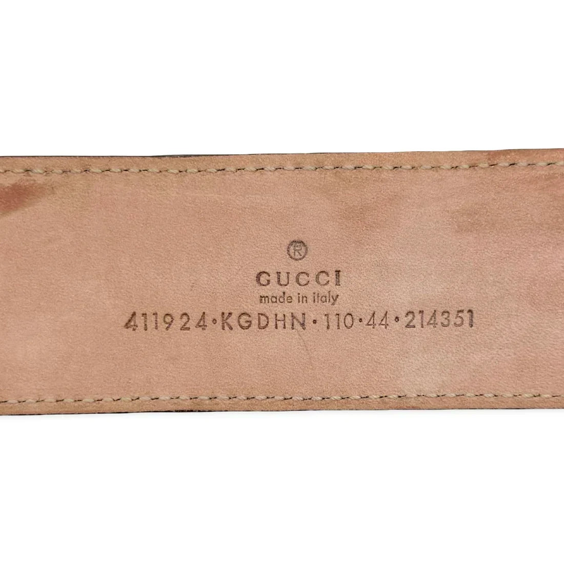 Gucci GG Supreme Marmont Wide Belt