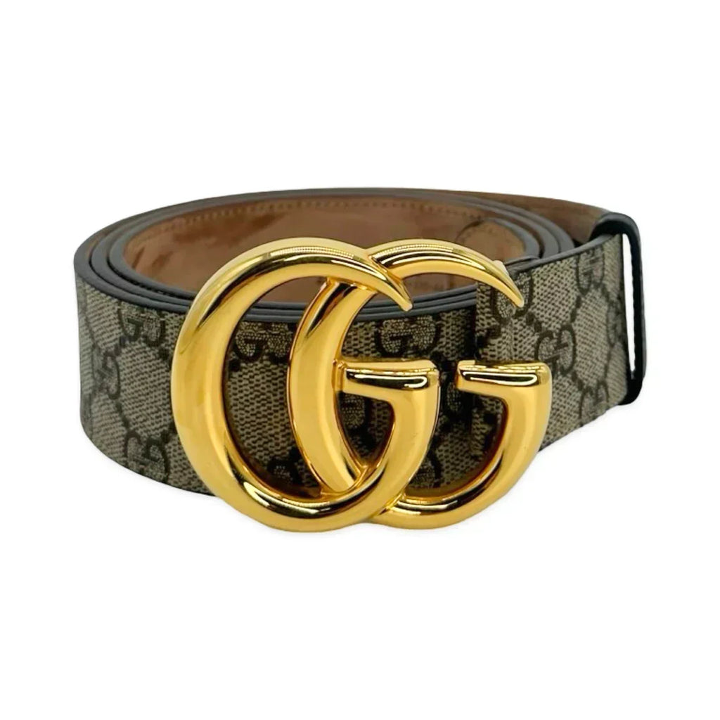 Gucci GG Supreme Marmont Wide Belt