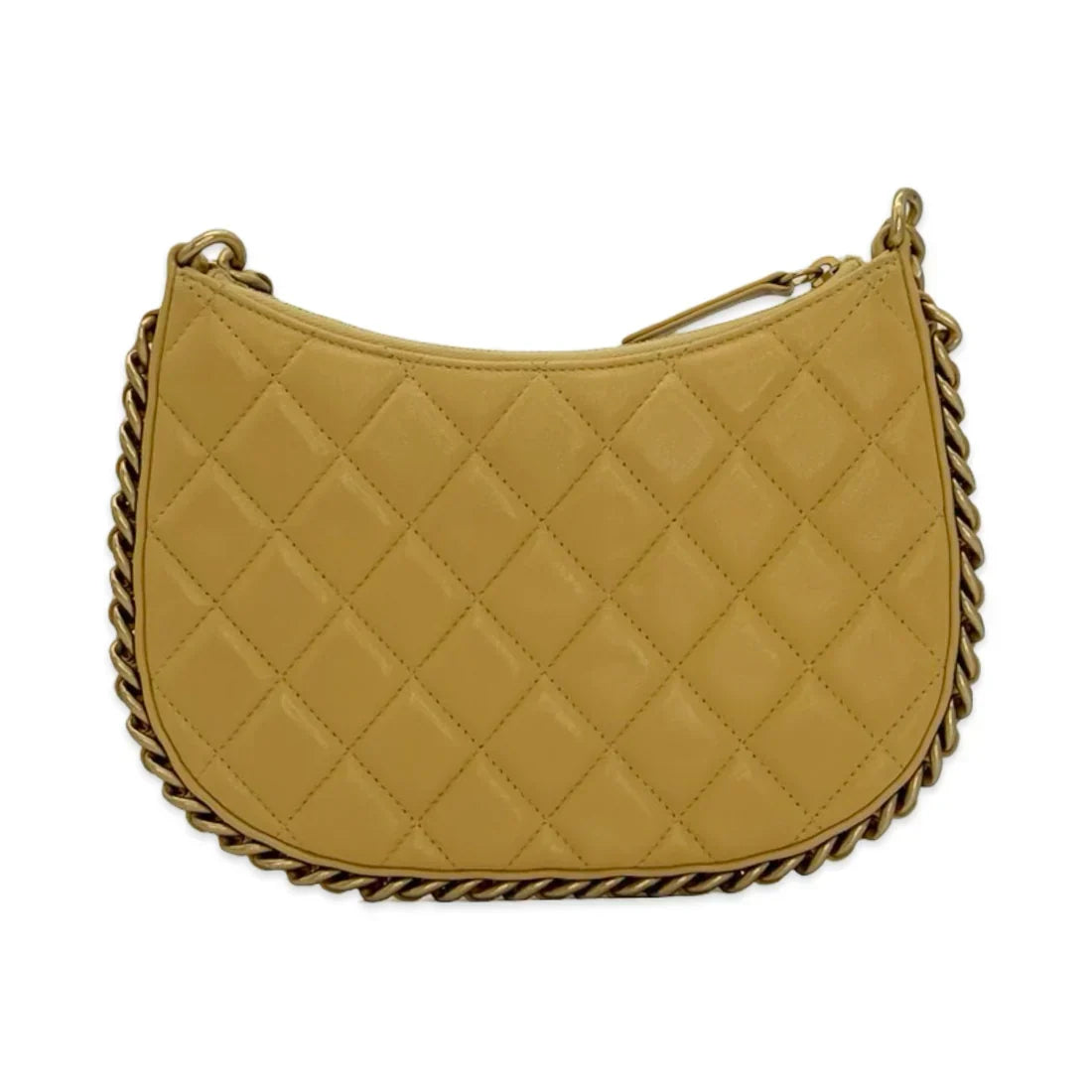 CHANEL  Calfskin Chain Around Shoulder Bag