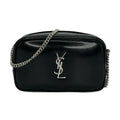 SAINT LAURENT  Patent Leather Mini Lou Camera Bag