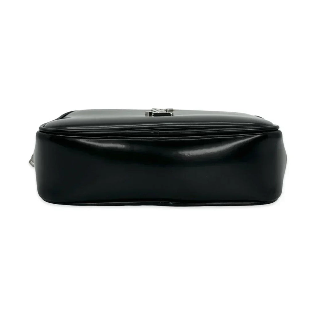 SAINT LAURENT  Patent Leather Mini Lou Camera Bag