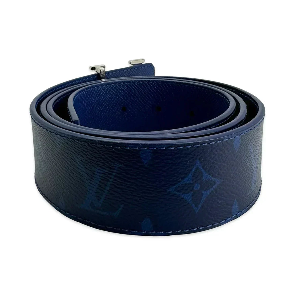 Louis Vuitton Monogram Taiga Initiales Reversible Belt