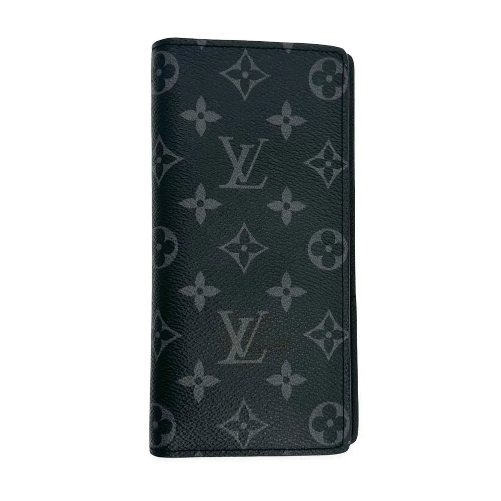 LOUIS VUITTON  Monogram Eclipse Brazza Wallet