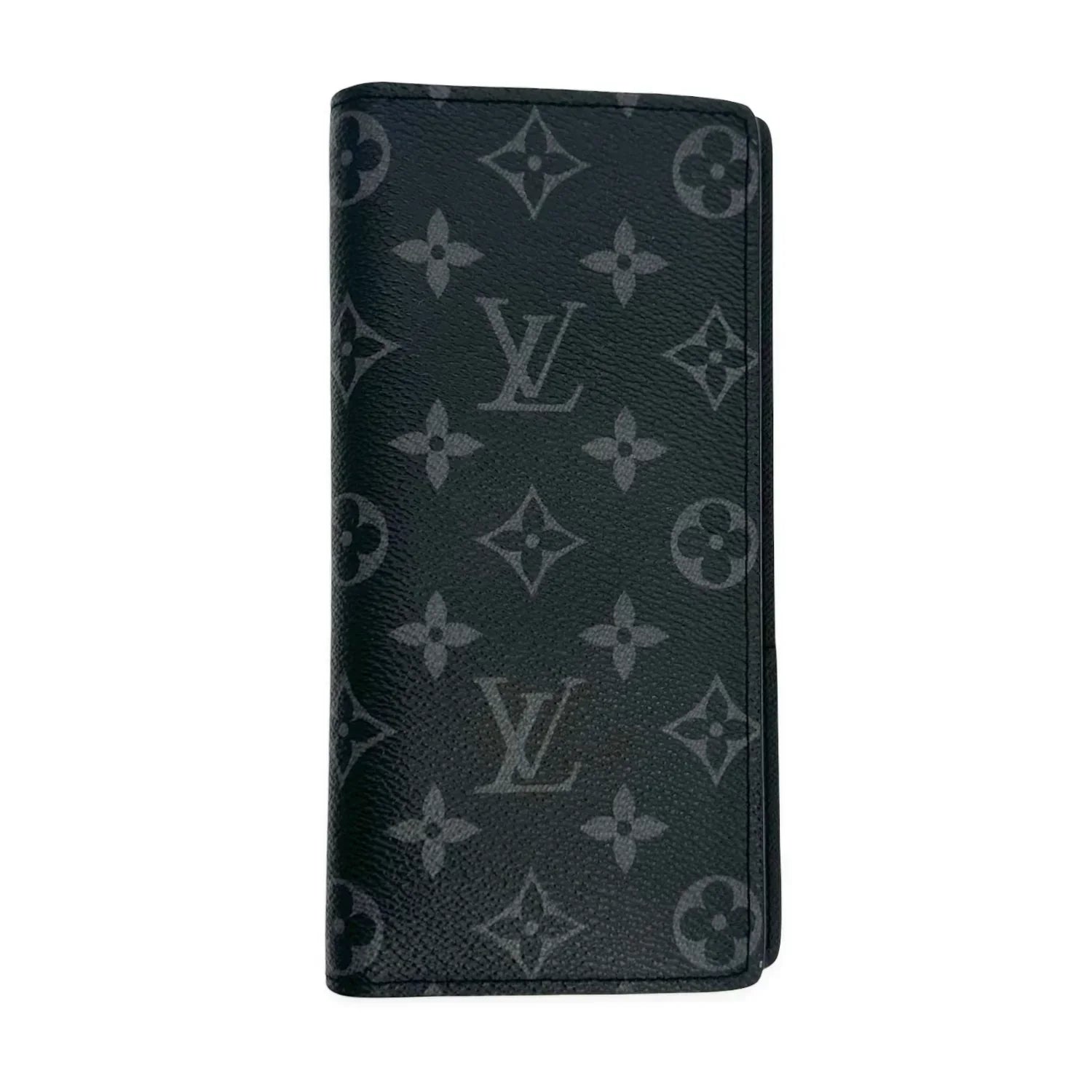 LOUIS VUITTON  Monogram Eclipse Brazza Wallet