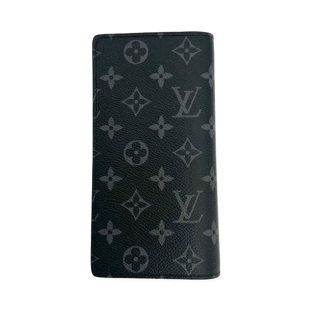 LOUIS VUITTON  Monogram Eclipse Brazza Wallet