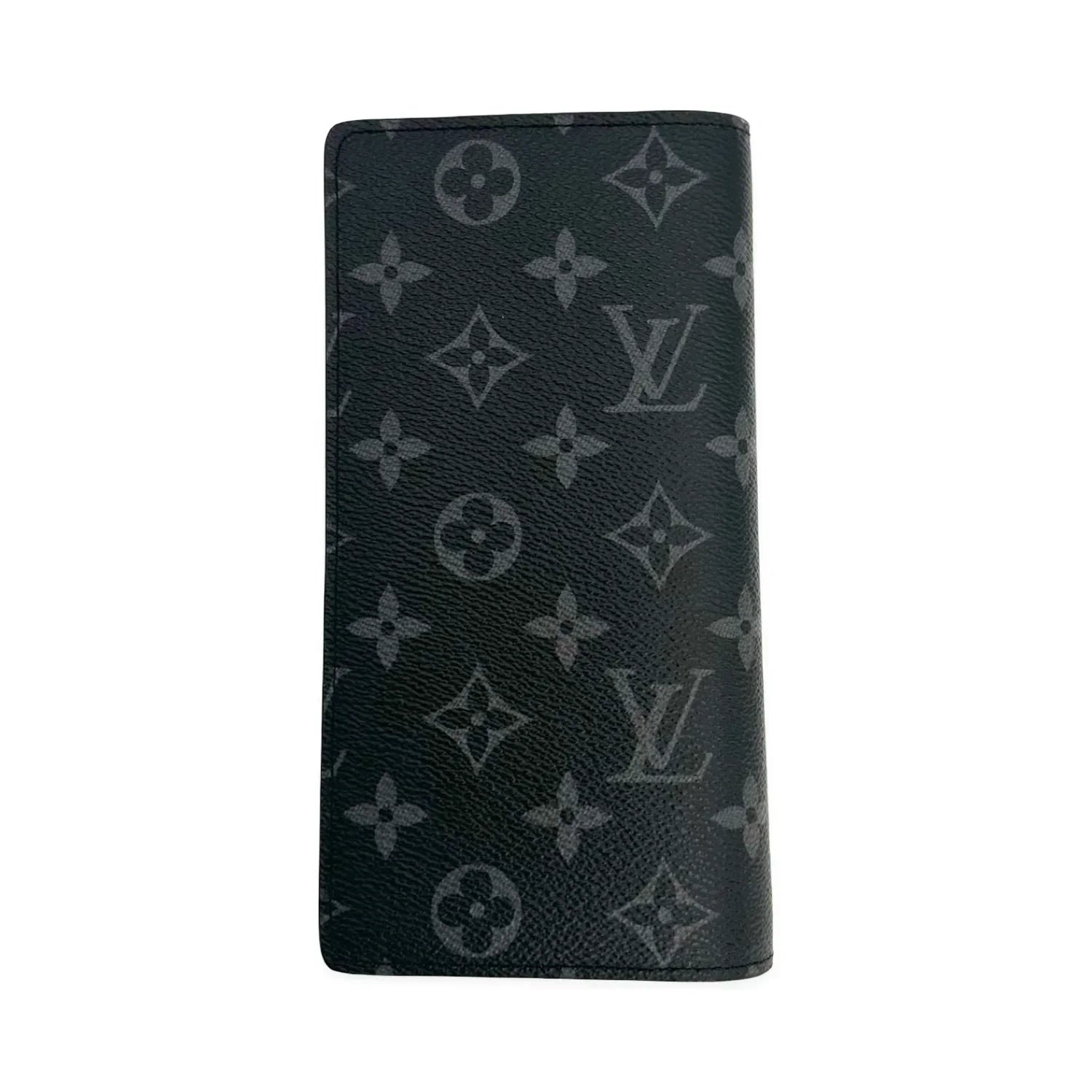 LOUIS VUITTON  Monogram Eclipse Brazza Wallet