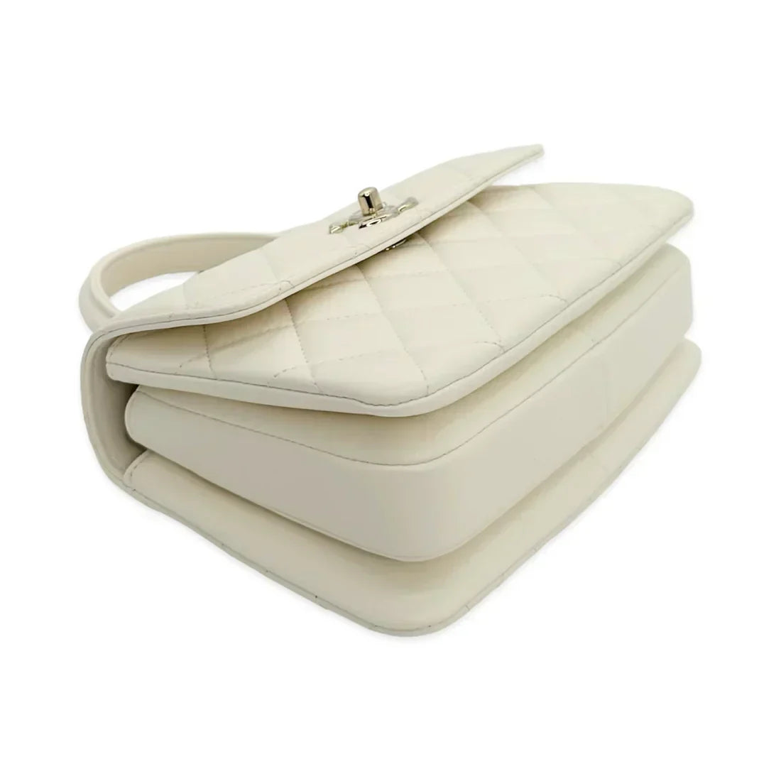 CHANEL  Quilted Lambskin Mini Trendy Top Handle