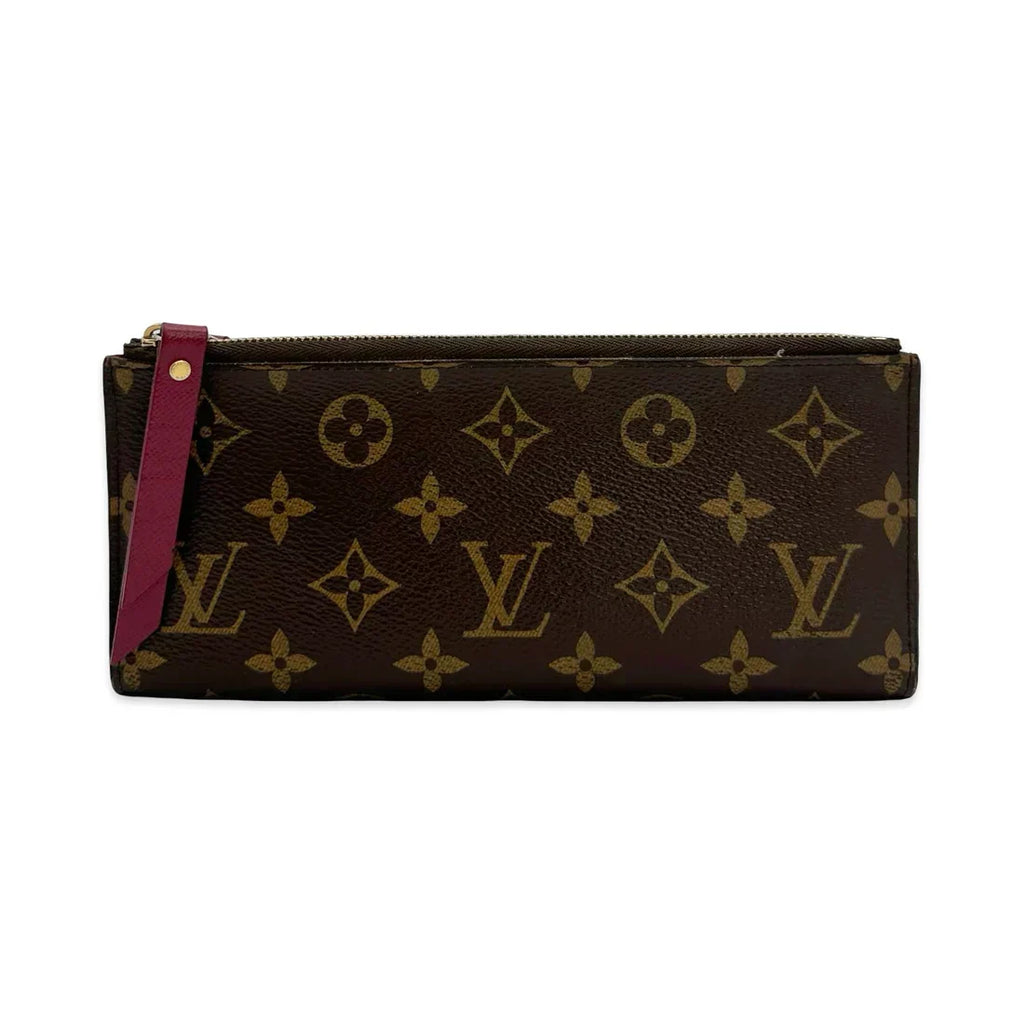 LOUIS VUITTON  Monogram Adele Snap Wallet