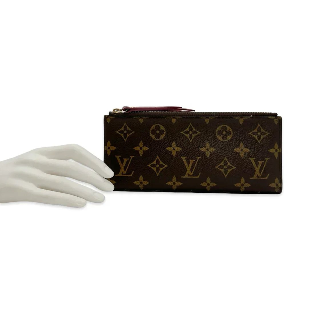 LOUIS VUITTON  Monogram Adele Snap Wallet