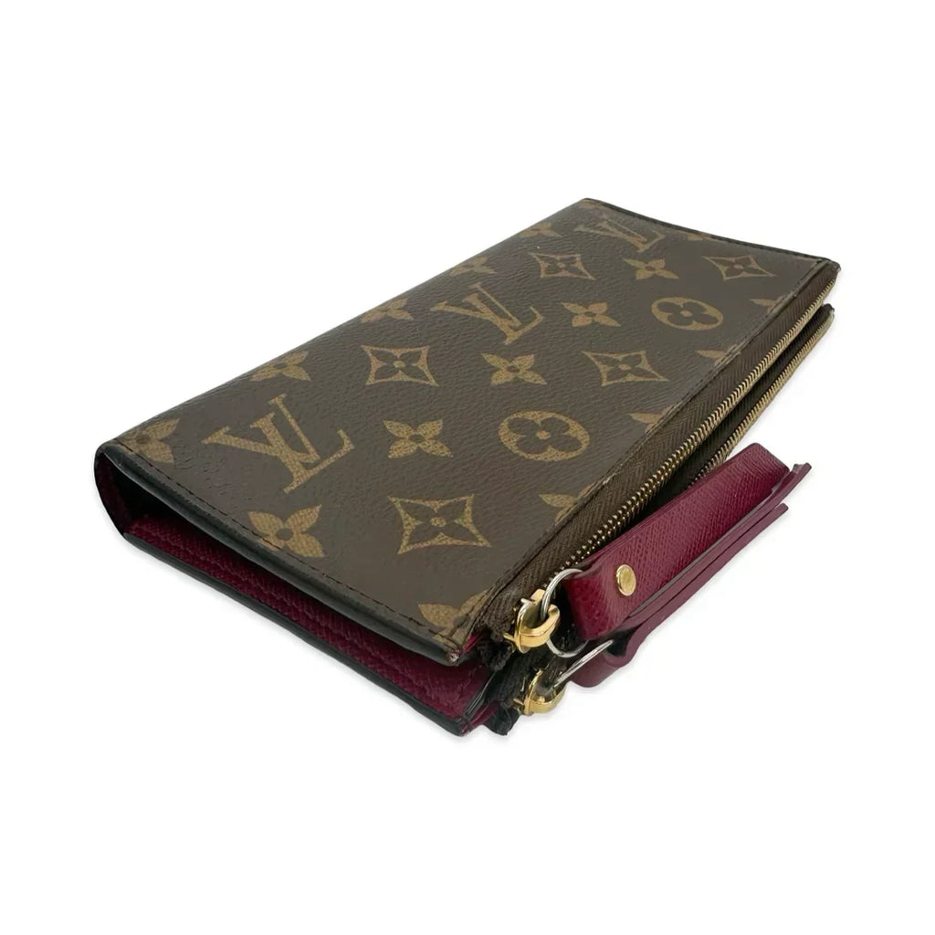 LOUIS VUITTON  Monogram Adele Snap Wallet