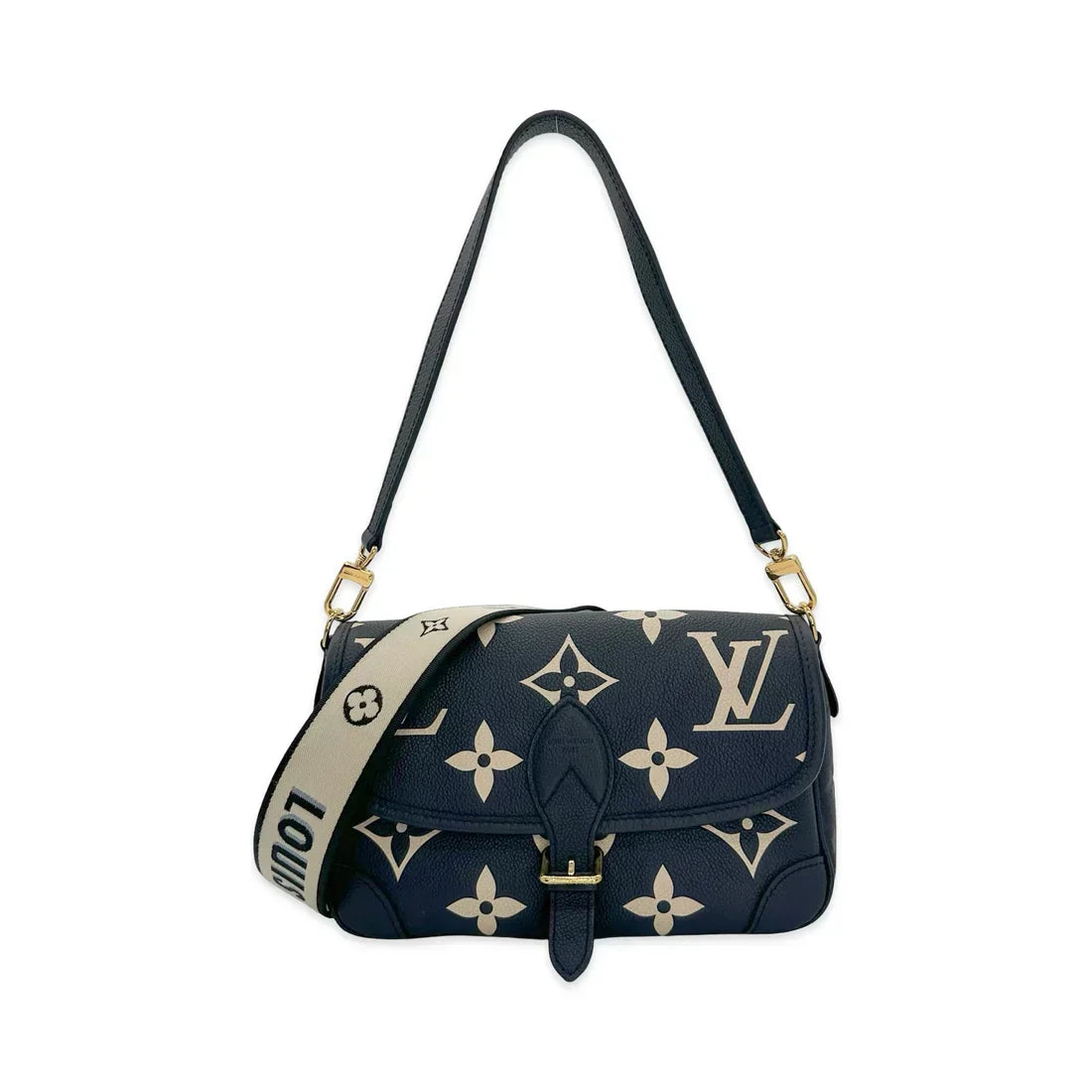 Louis Vuitton - Monogram Empreinte Bicolor Diane- Bicolor Black & Beige