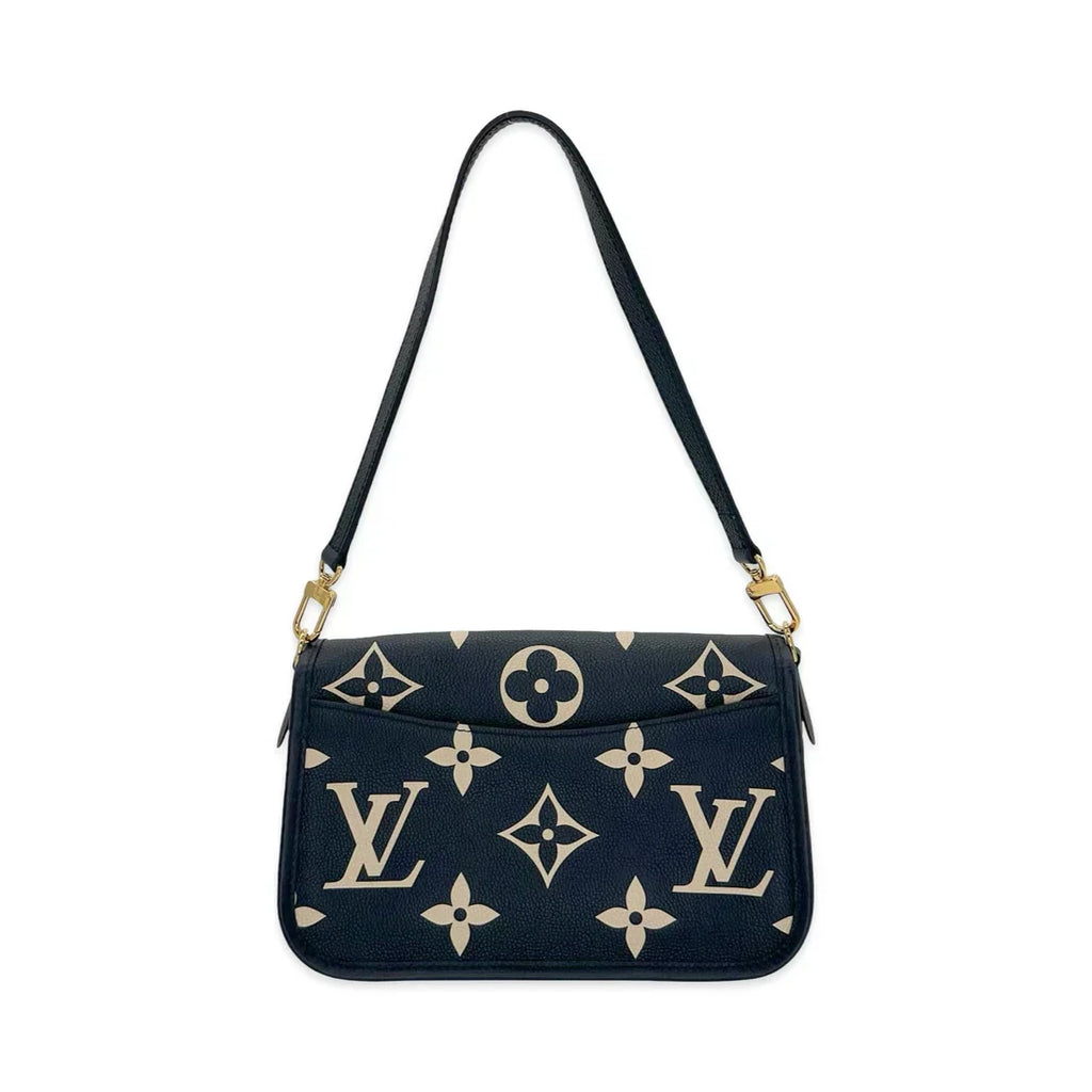 Louis Vuitton - Monogram Empreinte Bicolor Diane- Bicolor Black & Beige