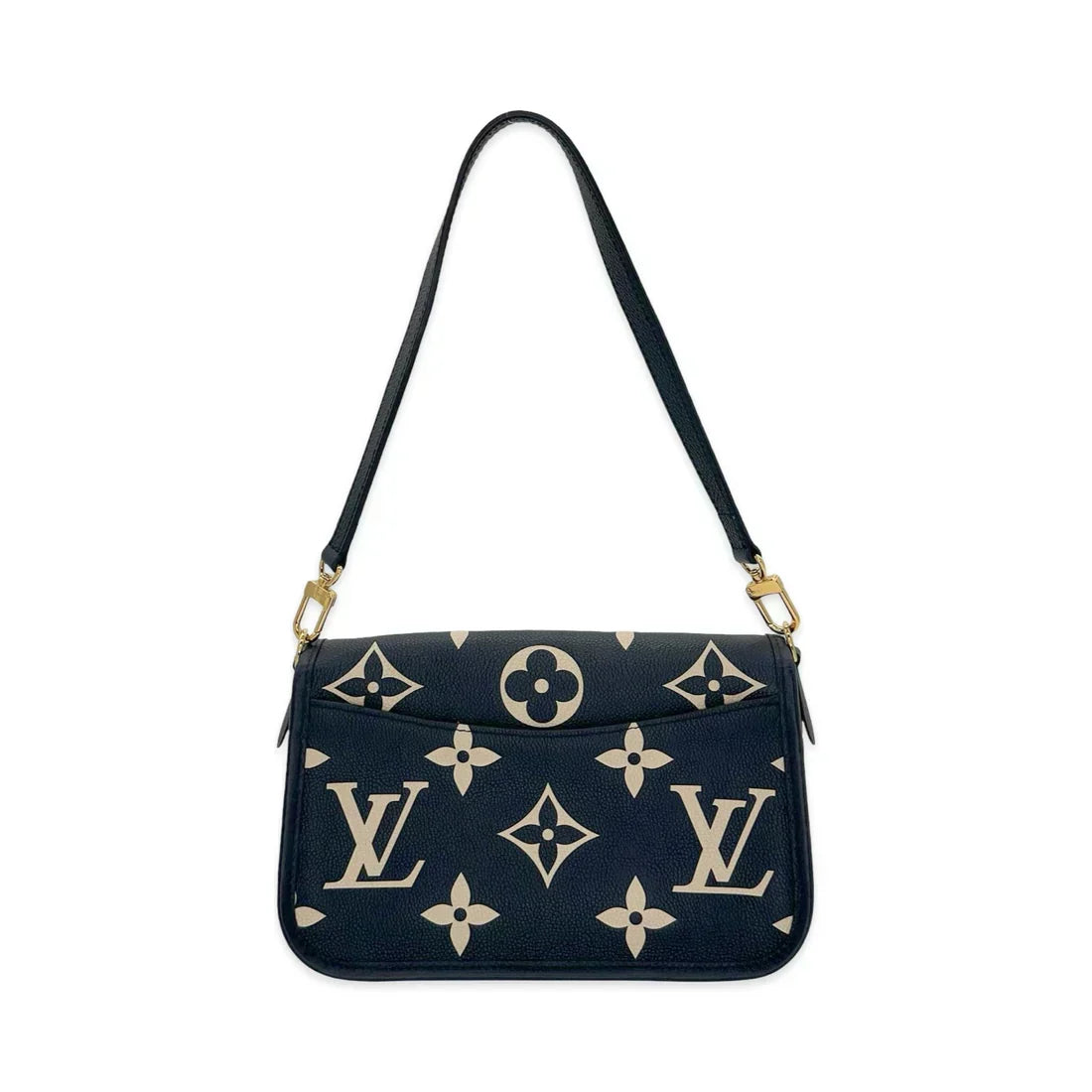 Louis Vuitton - Monogram Empreinte Bicolor Diane- Bicolor Black & Beige