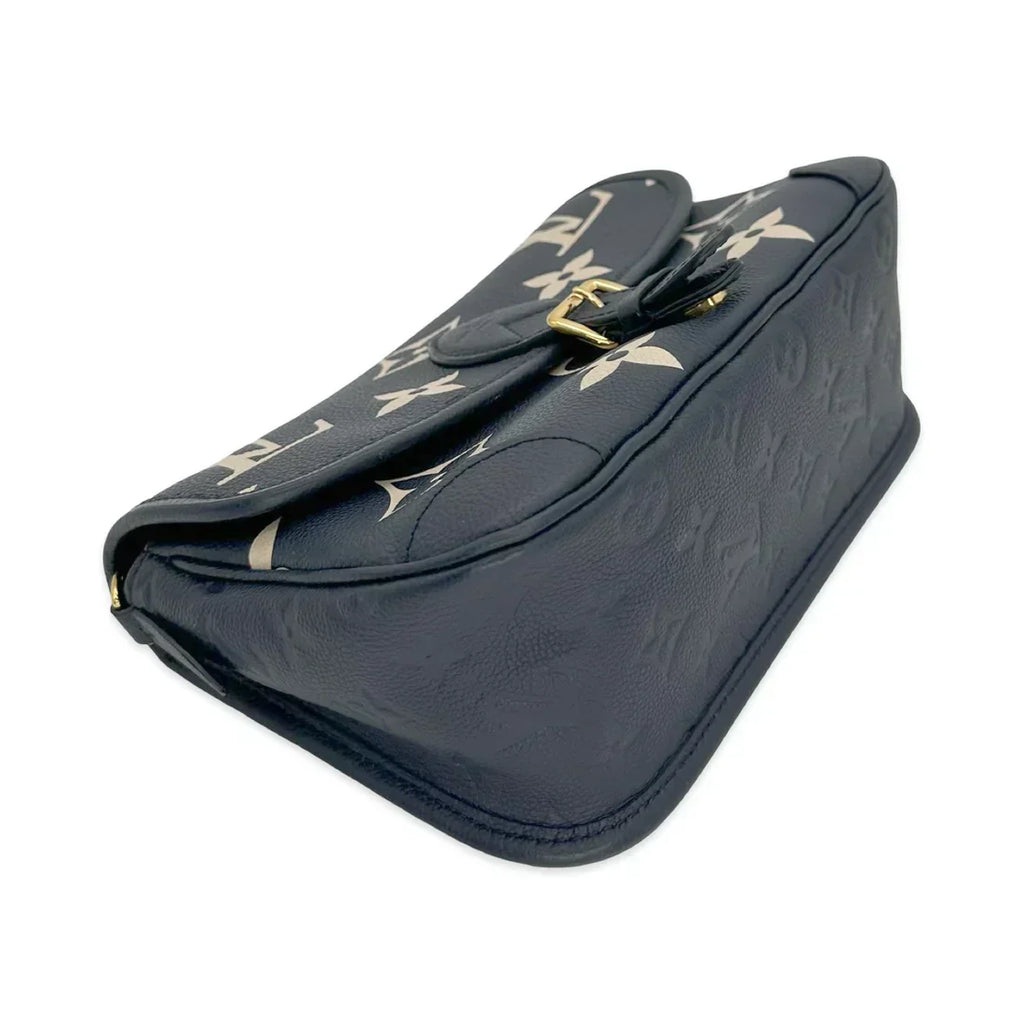 Louis Vuitton - Monogram Empreinte Bicolor Diane- Bicolor Black & Beige