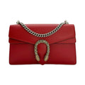 GUCCI  Grained Leather Small Dionysus Shoulder Bag