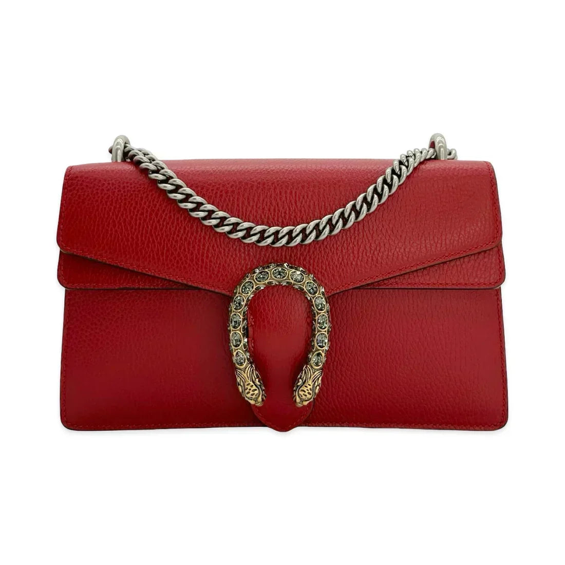 GUCCI  Grained Leather Small Dionysus Shoulder Bag