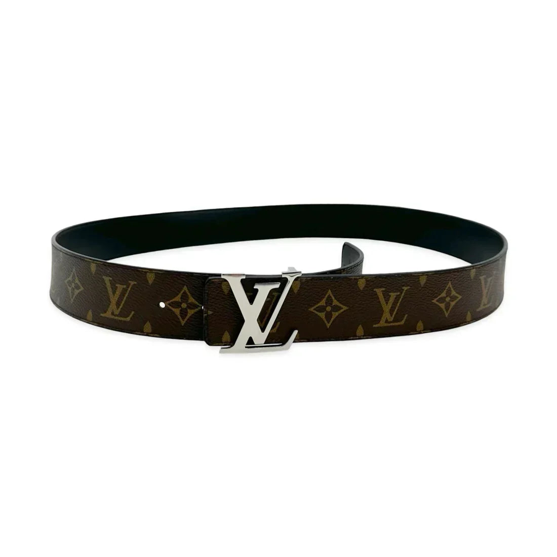 Louis Vuitton Monogram LV Initiales Reversible Leather Belt