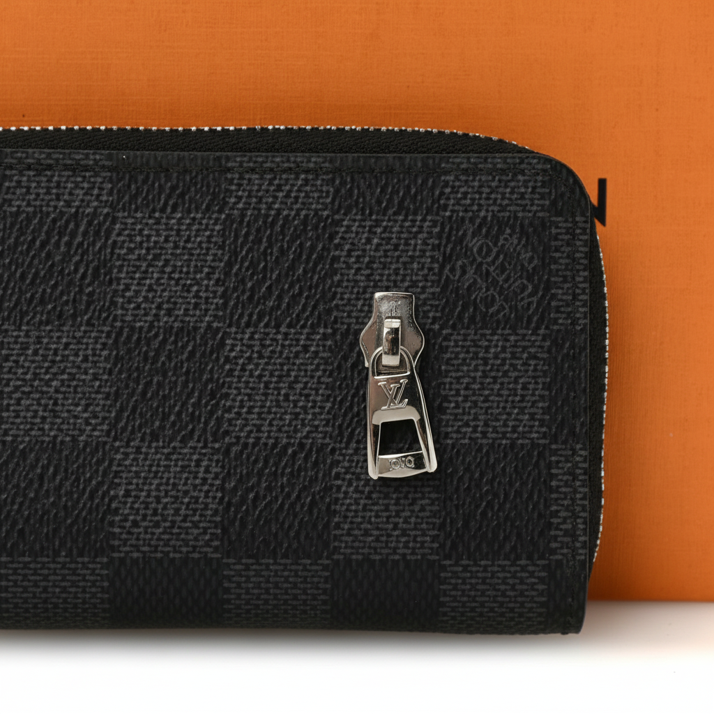 Louis Vuitton Zippy Wallet – Damier Graphite Canvas