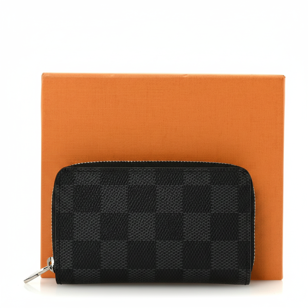 Louis Vuitton Zippy Wallet – Damier Graphite Canvas