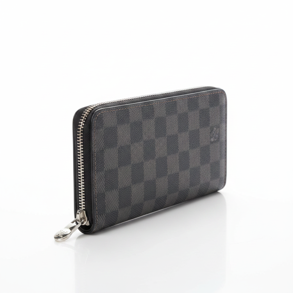 Louis Vuitton Zippy Wallet – Damier Graphite Canvas