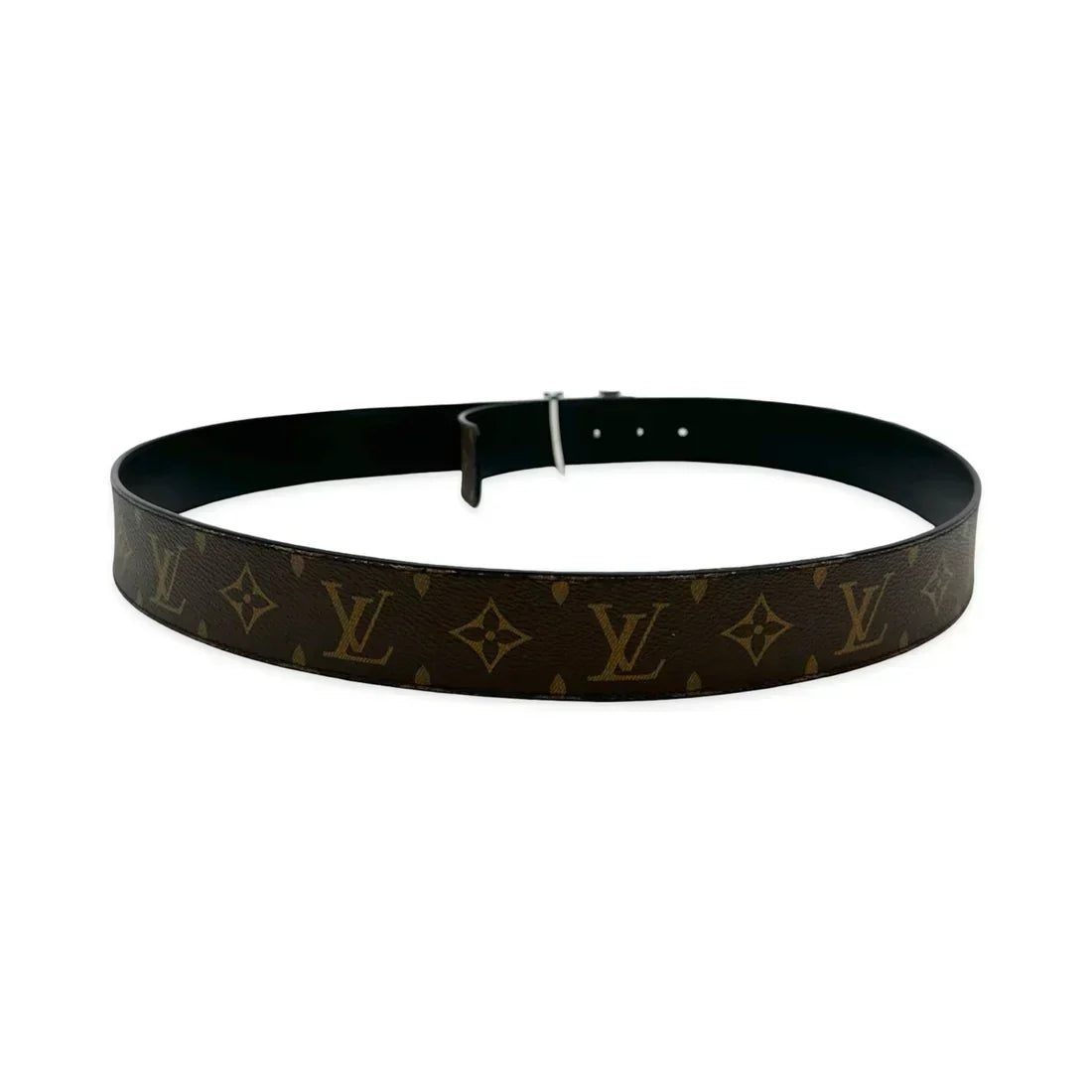 Louis Vuitton Monogram LV Initiales Reversible Leather Belt