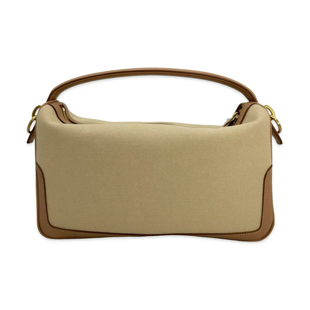 SAINT LAURENT  Woven Canvas Supple Camera Bag