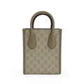 GUCCI  GG Supreme Interlocking G Mini Tote
