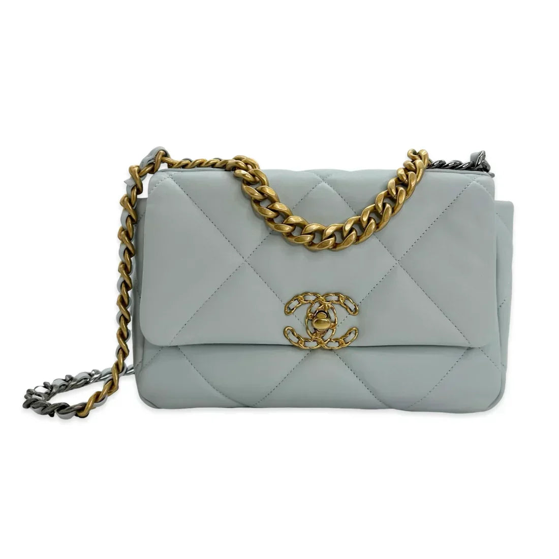 CHANEL  Quilted Lambskin Small 19