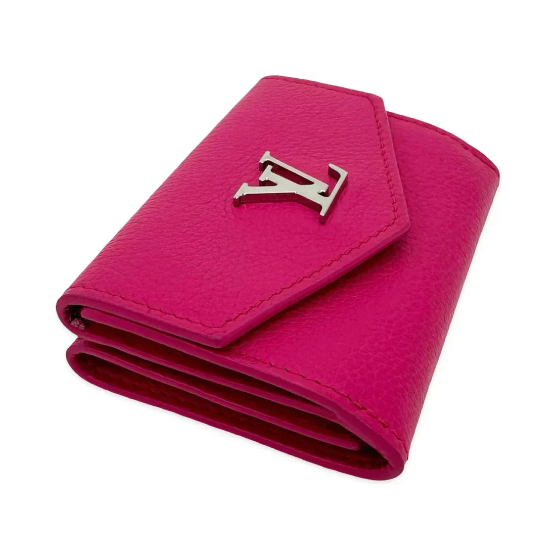 LOUIS VUITTON  Monogram Embossed Portefeuille Rock Mini Wallet