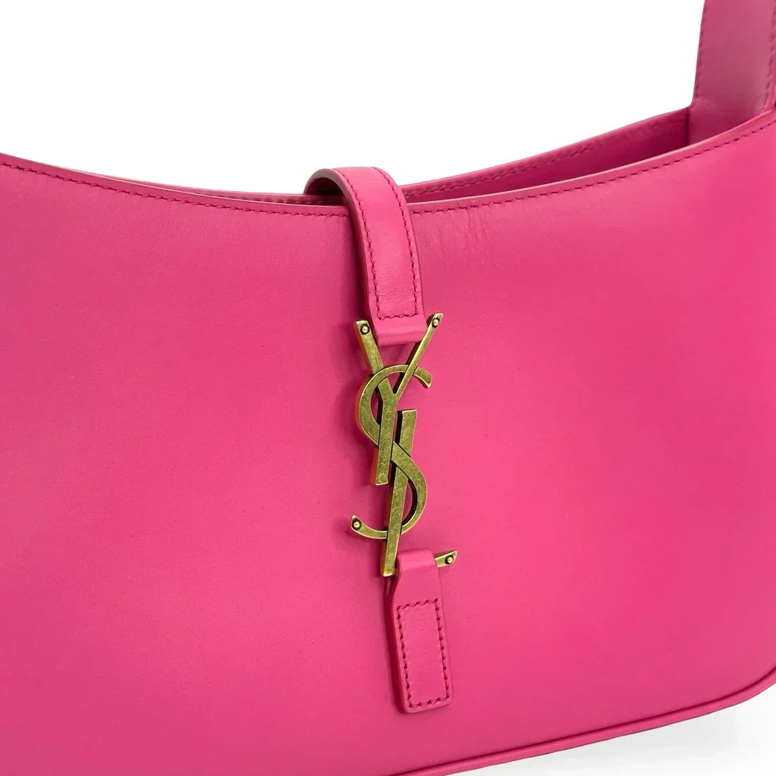 SAINT LAURENT  Leather Le 5 a 7 Shoulder Bag