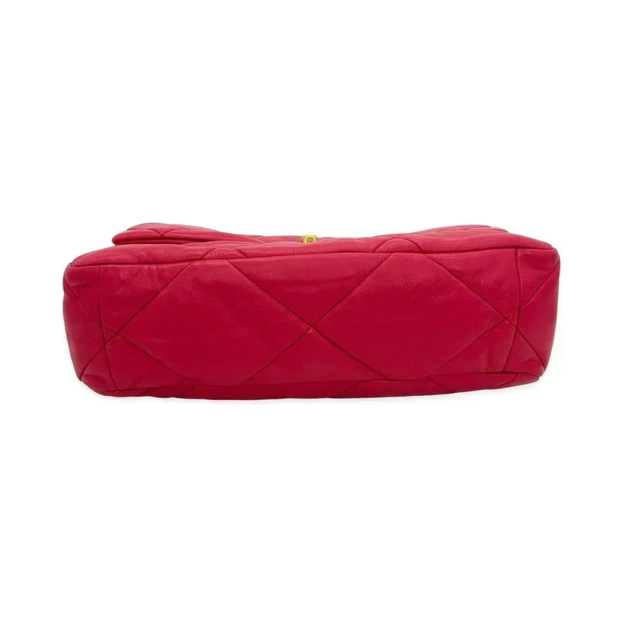 CHANEL  Quilted Lambskin Medium 19
