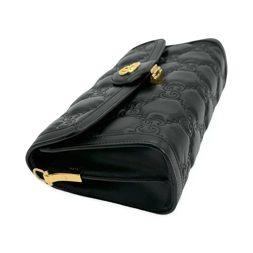 GUCCI  GG Matelasse Quilted Flap Shoulder Bag