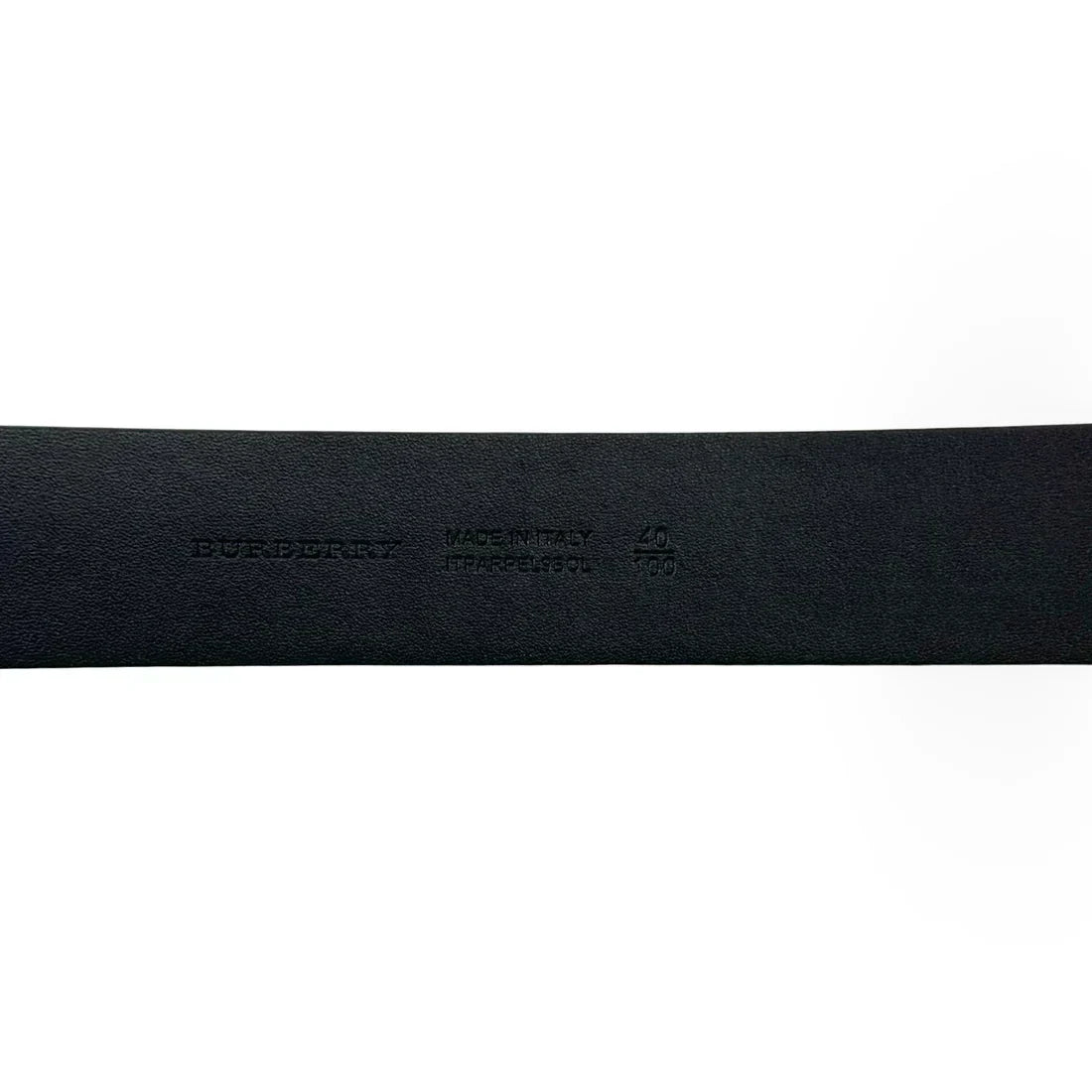 Burberry Leather Luke Belt