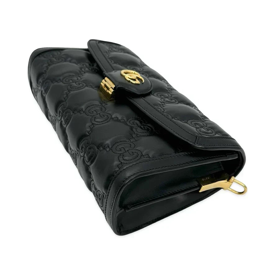 GUCCI  GG Matelasse Quilted Flap Shoulder Bag