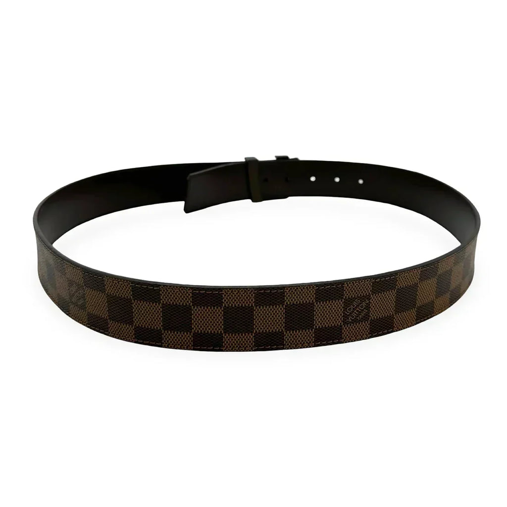 Louis Vuitton Damier Ebene Initiales Belt