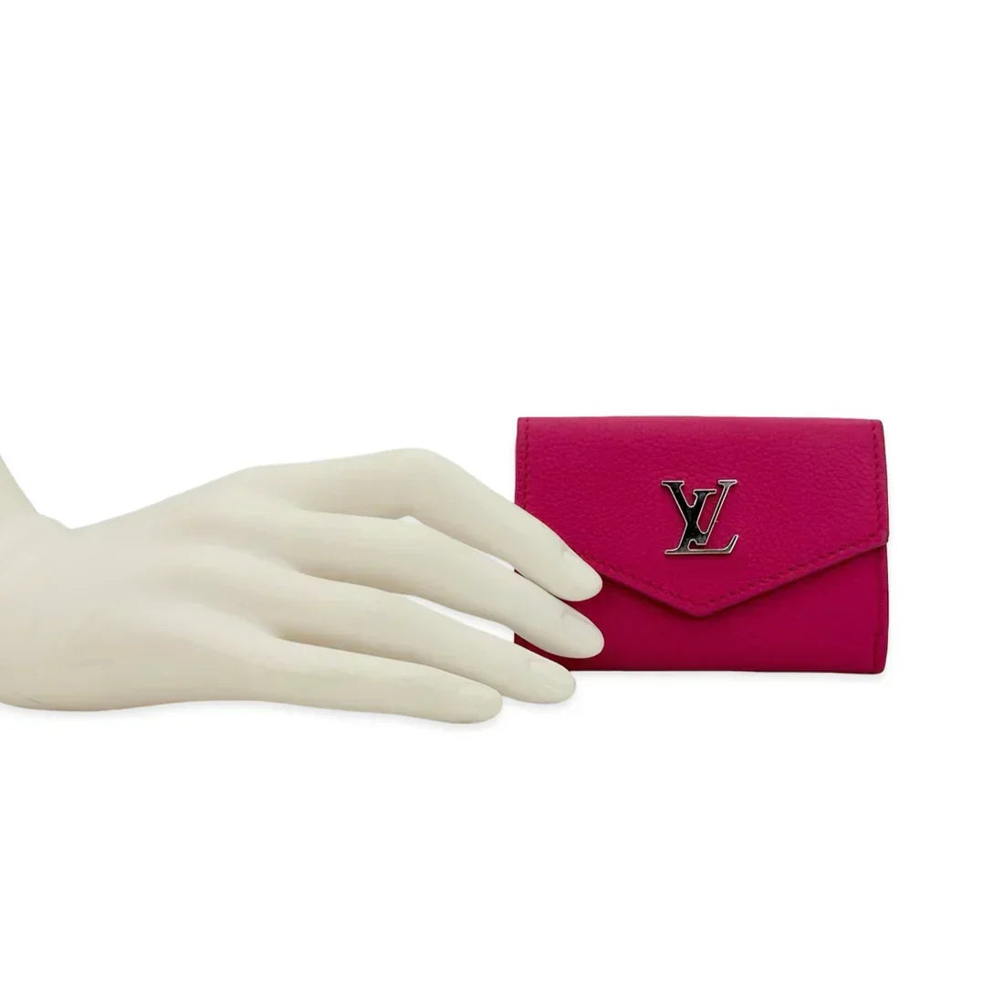 LOUIS VUITTON  Monogram Embossed Portefeuille Rock Mini Wallet