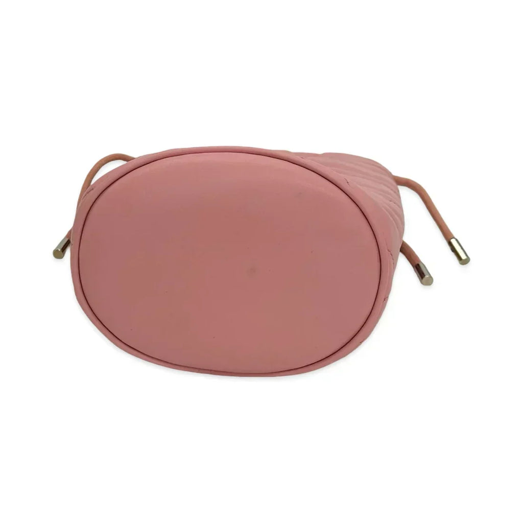 GUCCI  Quilted Leather GG Marmont Mini Bucket Bag