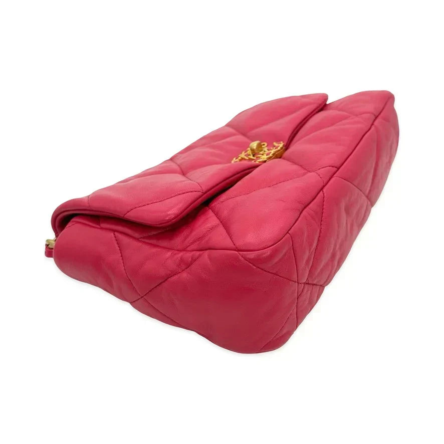 CHANEL  Quilted Lambskin Medium 19