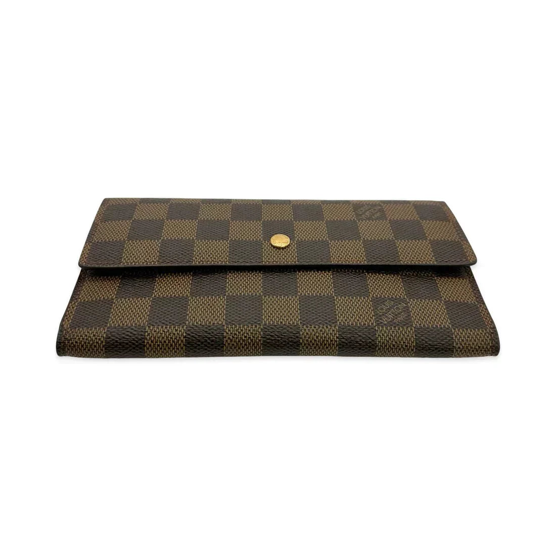 LOUIS VUITTON  Damier Ebene Sarah Wallet
