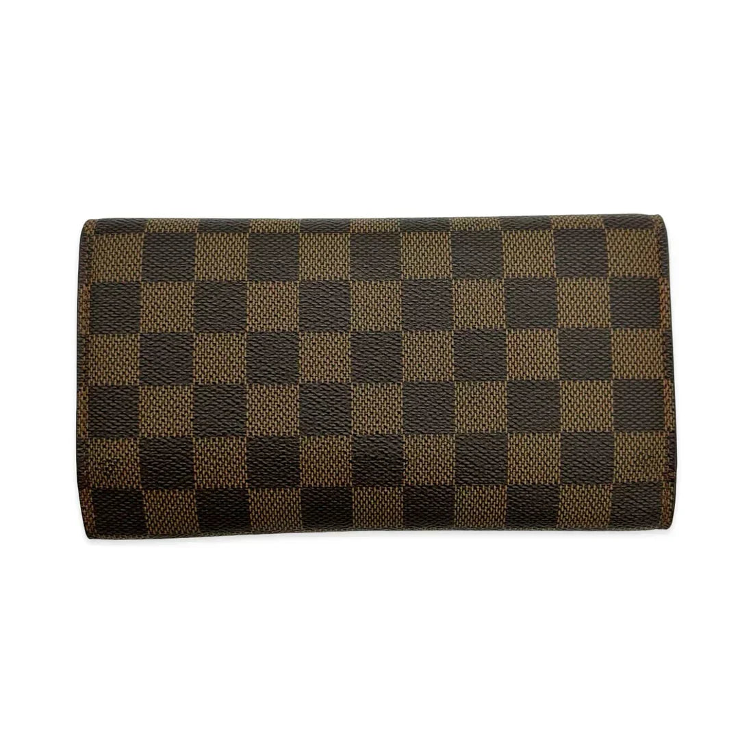 LOUIS VUITTON  Damier Ebene Sarah Wallet