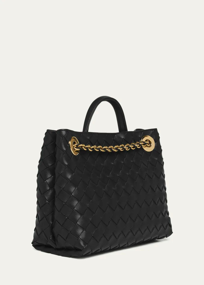 Bottega Veneta Small Andiamo Shoulder Bag with Chain Strap