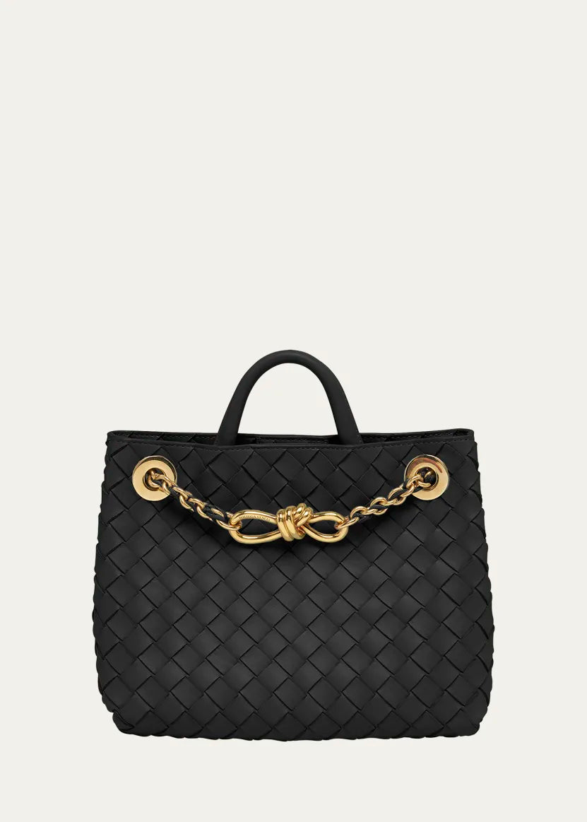 Bottega Veneta Small Andiamo Shoulder Bag with Chain Strap