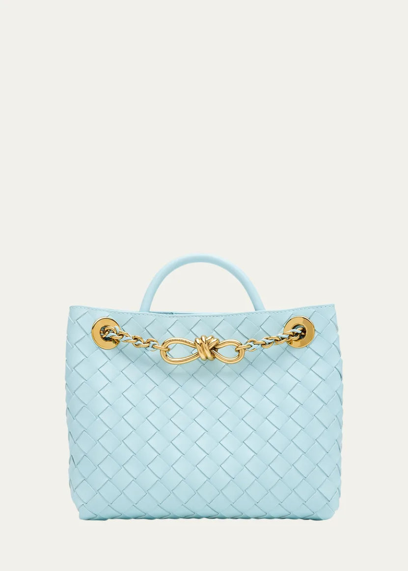Bottega Veneta Small Andiamo Shoulder Bag with Chain Strap