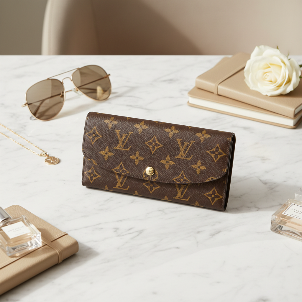 Louis Vuitton Emilie Wallet – Monogram Canvas