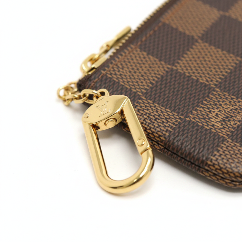 Louis Vuitton Key Pouch – Damier Ebène Canvas