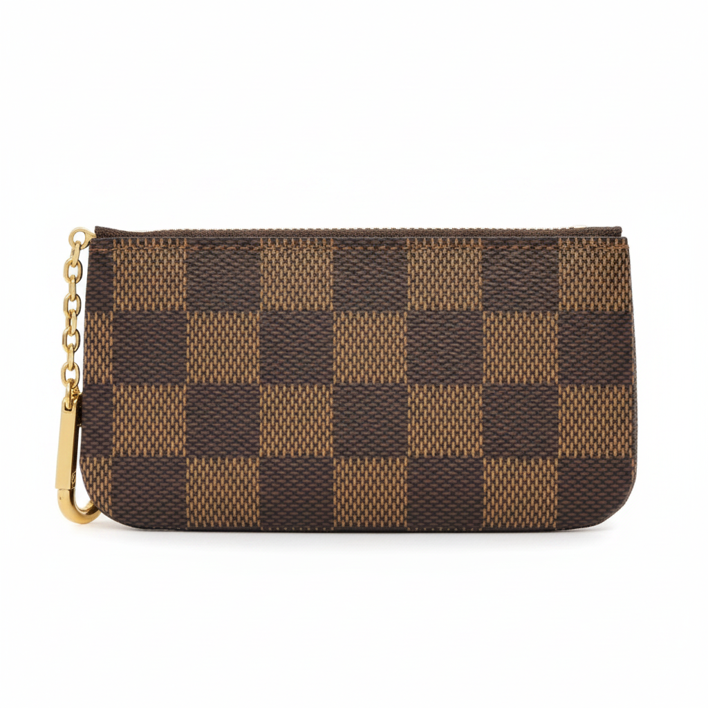Louis Vuitton Key Pouch – Damier Ebène Canvas
