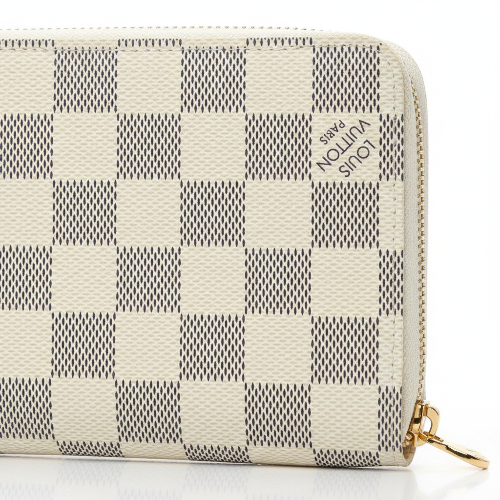 Louis Vuitton Zippy Wallet – Damier Azur Canvas