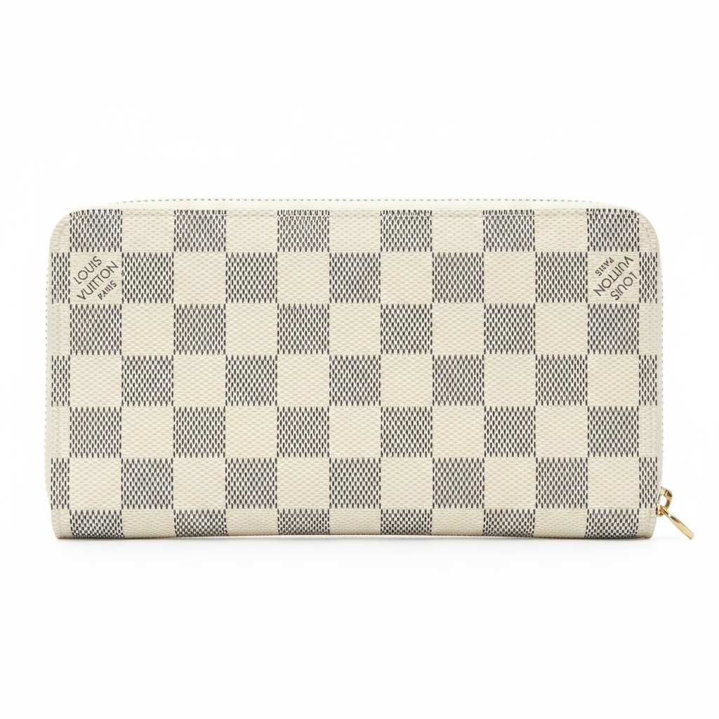 Louis Vuitton Zippy Wallet – Damier Azur Canvas