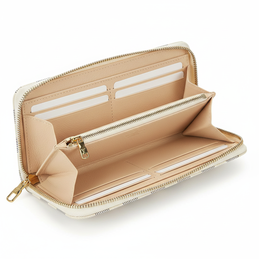Louis Vuitton Zippy Wallet – Damier Azur Canvas